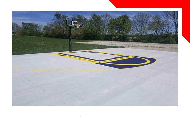 Concrete Basketball Courts